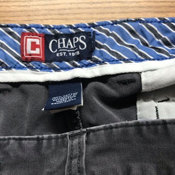 Chaps by Ralph Lauren blue cargo shorts see pics size 38 - Picture 3 of 6